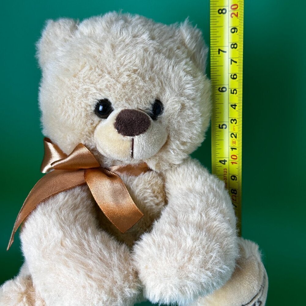 PLUSH TEDD BEAR WITH ROBBON AND EMBROIDERED "CYPRUS" ON THE LEFT PAW - Picture 9 of 9